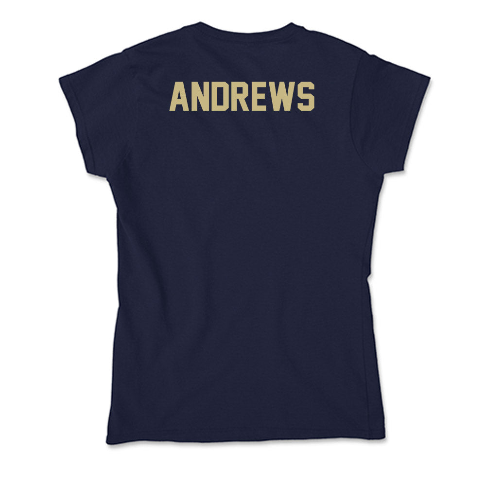 Oral Roberts - NCAA Men's Track & Field : Caleb Andrews - Soft Style Women’s T-Shirt-1
