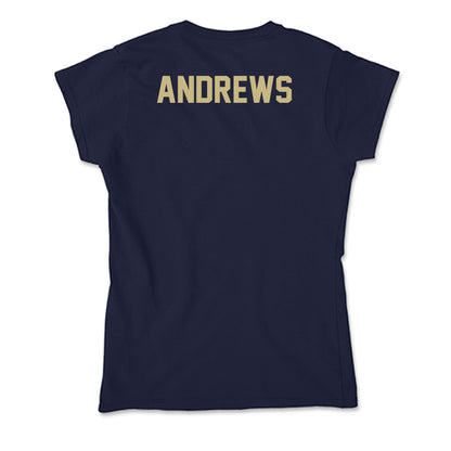 Oral Roberts - NCAA Men's Track & Field : Caleb Andrews - Soft Style Women’s T-Shirt-1