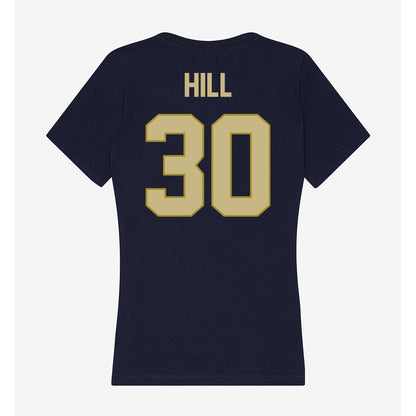 Oral Roberts - NCAA Baseball : Louis Hill - Women's V-Neck T-Shirt-1