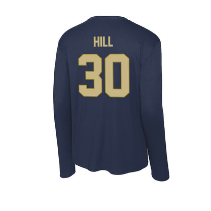 Oral Roberts - NCAA Baseball : Louis Hill - Activewear Long Sleeve T-Shirt-1