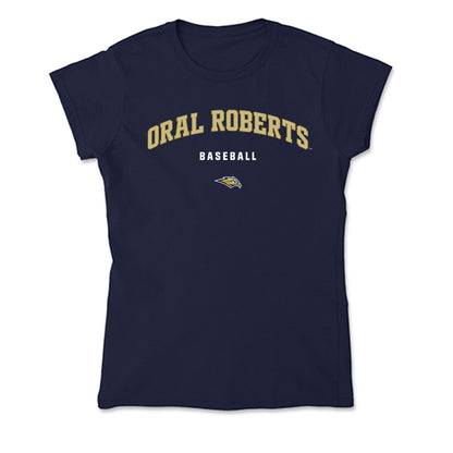 Oral Roberts - NCAA Baseball : Louis Hill - Soft Style Women’s T-Shirt-0
