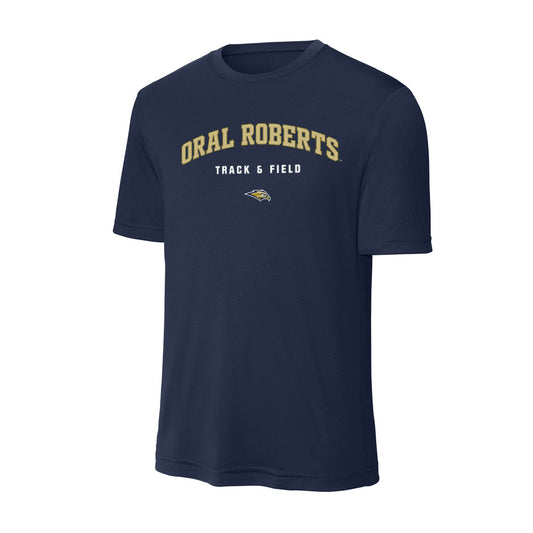 Oral Roberts - NCAA Men's Track & Field : Caleb Walton - Activewear T-Shirt-0