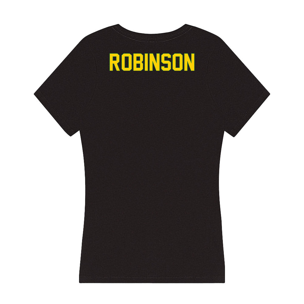  - NCAA Women's Track & Field : Zaria Robinson - Classic Shersey Women's V-Neck T-Shirt-1