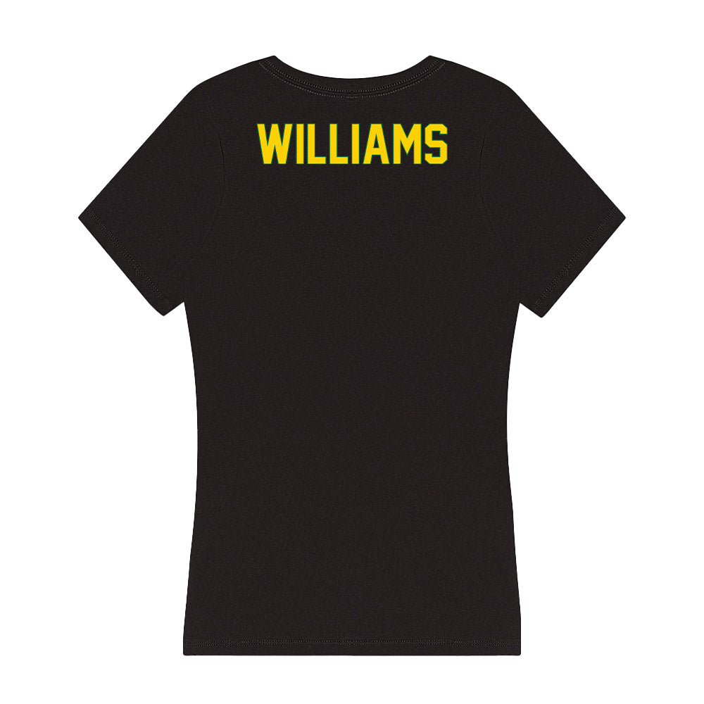  - NCAA Women's Basketball : Mondrea Williams - Classic Shersey Women's V-Neck T-Shirt-1