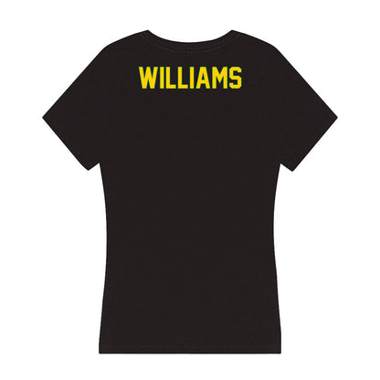  - NCAA Women's Basketball : Mondrea Williams - Classic Shersey Women's V-Neck T-Shirt-1