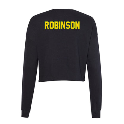  - NCAA Women's Track & Field : Zaria Robinson - Classic Shersey Women's Cropped Crew Fleece-1