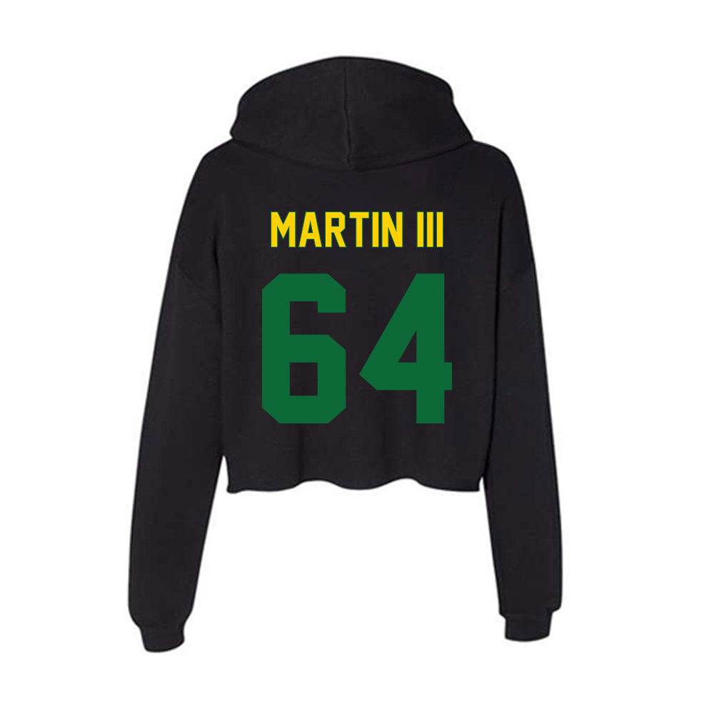 KYSU - NCAA Football : Lovell Martin III - Classic Shersey Women's Crop Fleece Hooded Sweatshirt-1