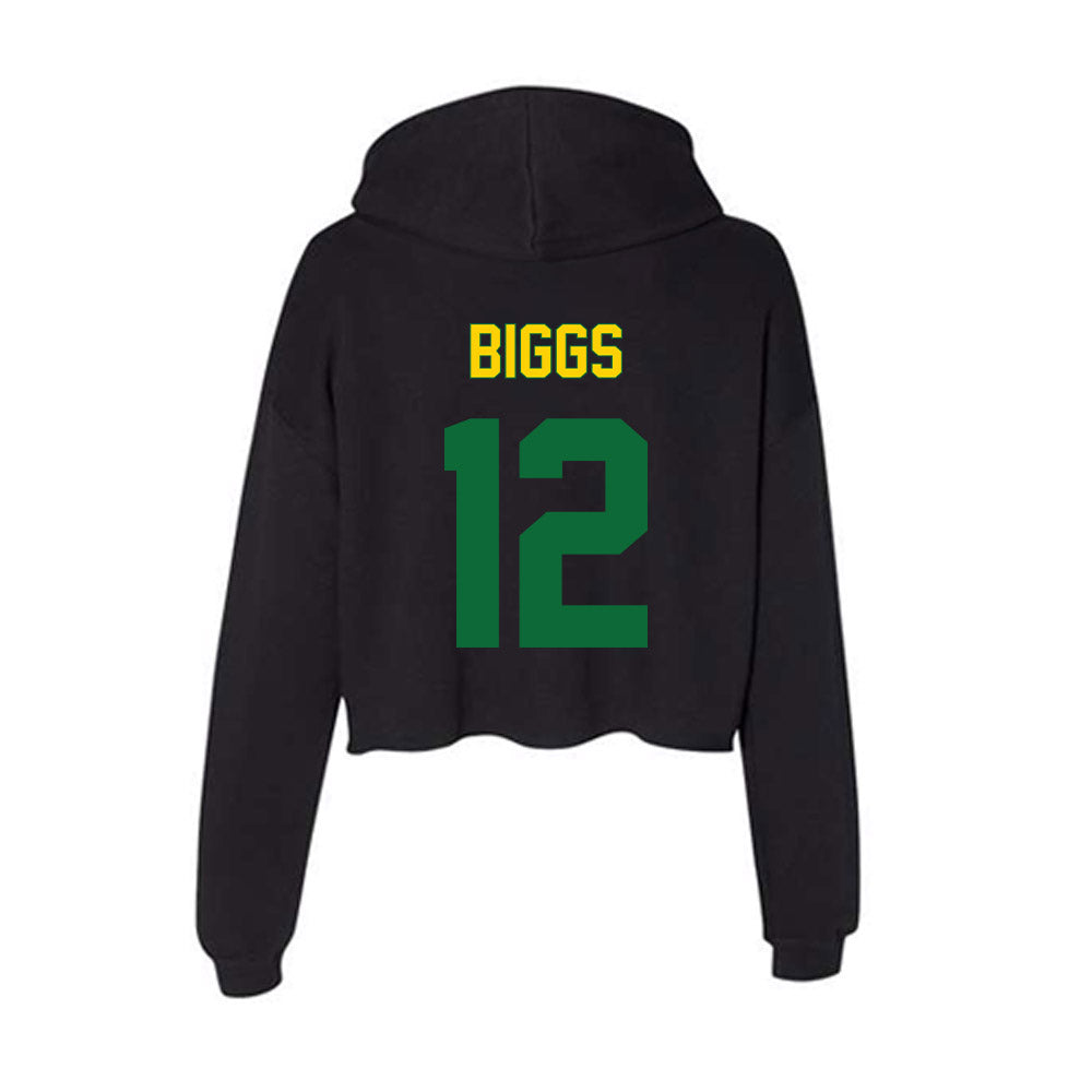 KYSU - NCAA Women's Volleyball : Kyeana Biggs - Classic Shersey Women's Crop Fleece Hoodie-1