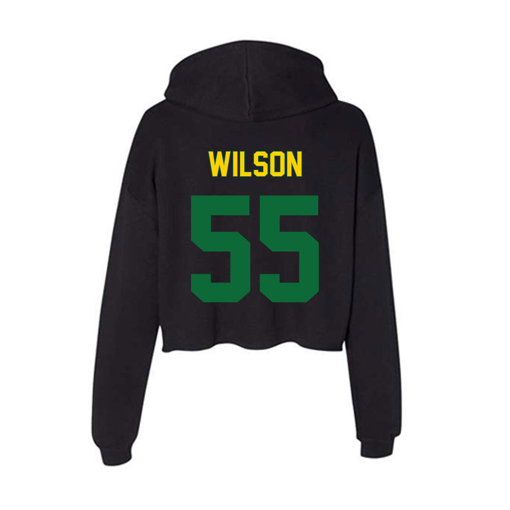 KYSU - NCAA Football : Chandler Wilson - Classic Shersey Women's Crop Fleece Hoodie-1