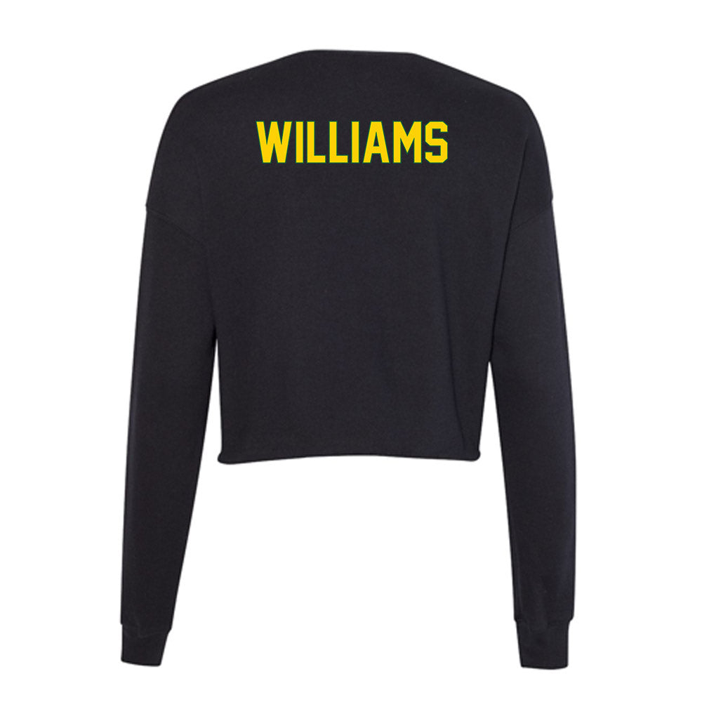  - NCAA Women's Basketball : Mondrea Williams - Classic Shersey Women's Cropped Crew Fleece-1