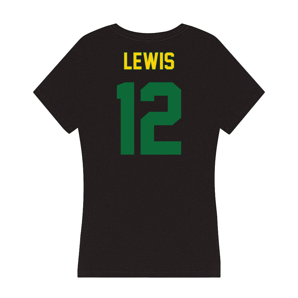 - NCAA Baseball : Zion Lewis - Classic Shersey Women's V-Neck T-Shirt-1