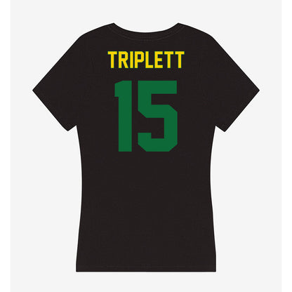 KYSU - NCAA Women's Basketball : Alycia Triplett - Classic Shersey Women's V-Neck T-Shirt-1