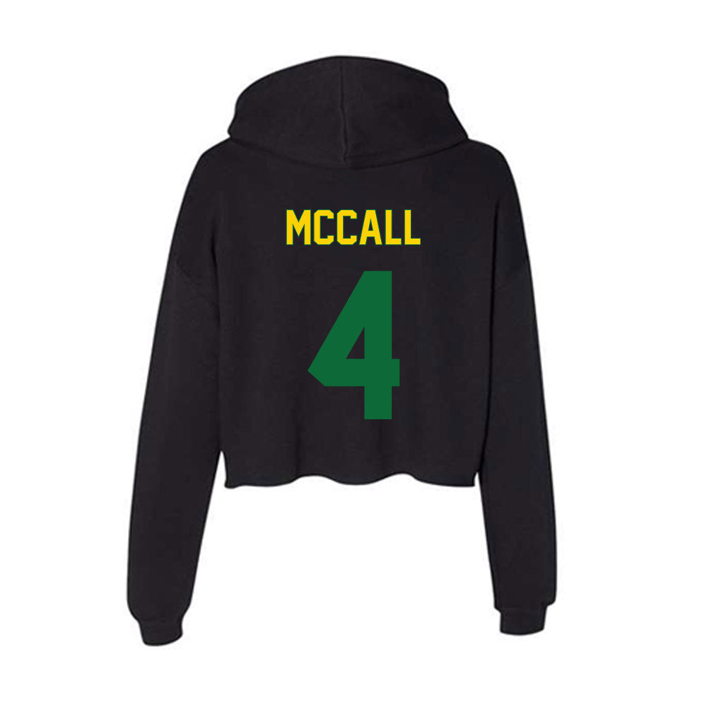 KYSU - NCAA Football : Jon Mccall - Classic Shersey Women's Crop Fleece Hoodie-1