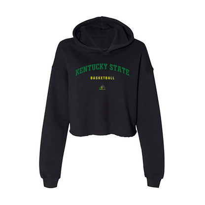 KYSU - NCAA Men's Basketball : Gregory Melvin Jr - Classic Shersey Women's Crop Fleece Hoodie-0