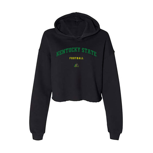 KYSU - NCAA Football : Aiyon Carter - Classic Shersey Women's Crop Fleece Hoodie-0