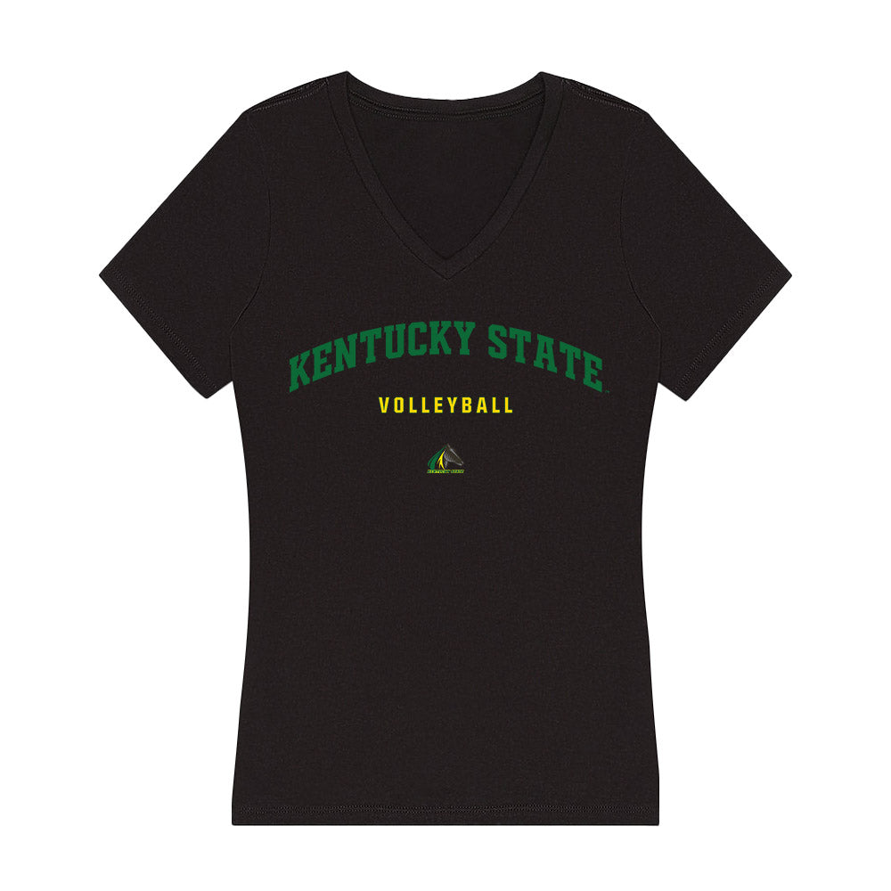 KYSU - NCAA Men's Volleyball : Jacob Herman - Classic Shersey Women's V-Neck T-Shirt-0