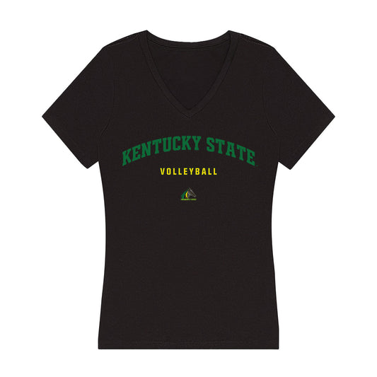 KYSU - NCAA Men's Volleyball : Jacob Herman - Classic Shersey Women's V-Neck T-Shirt-0