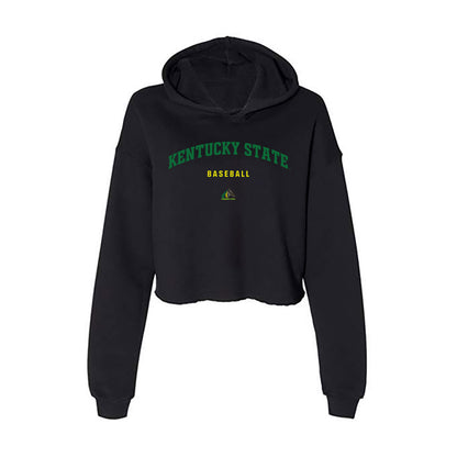 KYSU - NCAA Baseball : Somer Cedeno - Classic Shersey Women's Crop Fleece Hoodie-0