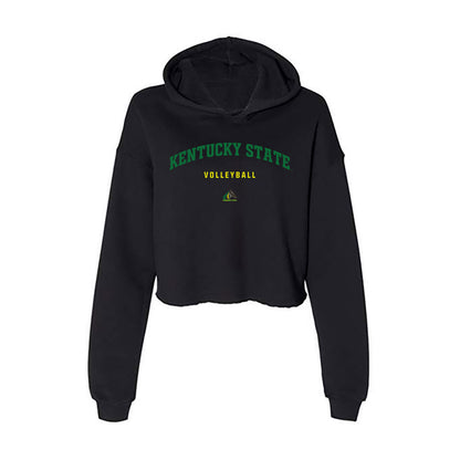 KYSU - NCAA Women's Volleyball : Destiny Rogers - Classic Shersey Women's Crop Fleece Hoodie-0