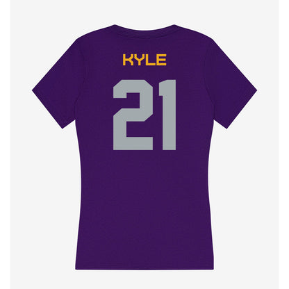 UAlbany - NCAA Women's Volleyball : Madison Kyle - Women's V-Neck T-Shirt-1