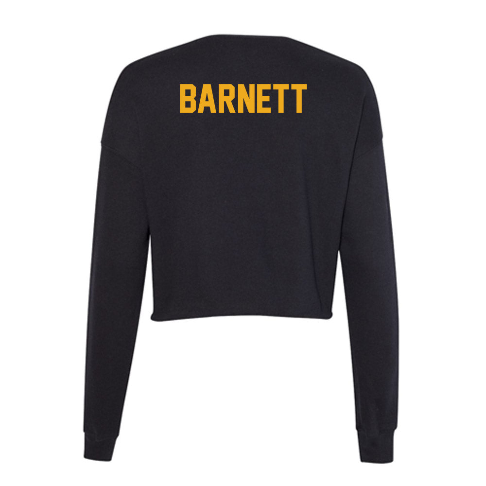 LBSU - NCAA Women's Track & Field : Trinity Barnett - Women's Cropped Crew Fleece-1