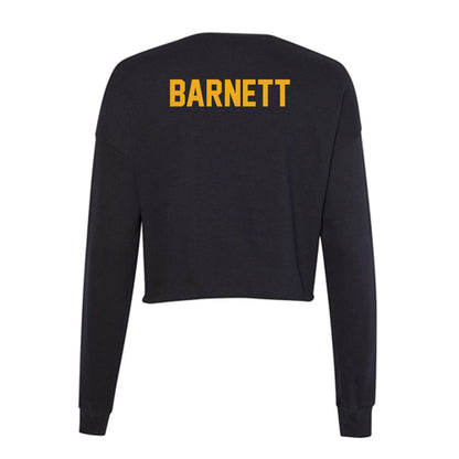 LBSU - NCAA Women's Track & Field : Trinity Barnett - Women's Cropped Crew Fleece-1