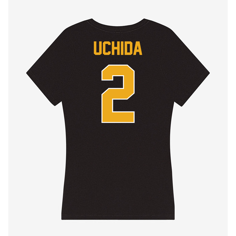LBSU - NCAA Women's Soccer : Kana Uchida - Women's V-Neck T-Shirt-1
