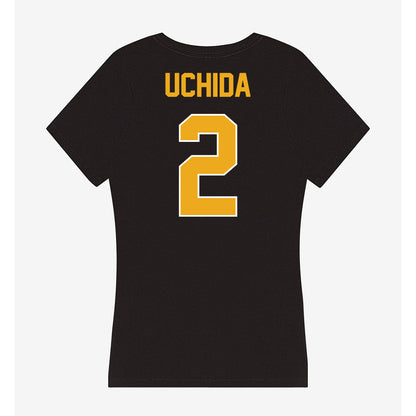 LBSU - NCAA Women's Soccer : Kana Uchida - Women's V-Neck T-Shirt-1