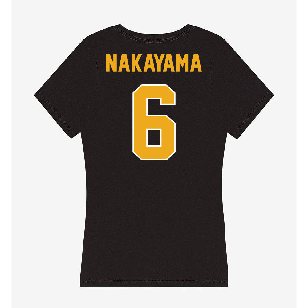LBSU - NCAA Women's Soccer : Yuika Nakayama - Women's V-Neck T-Shirt-1