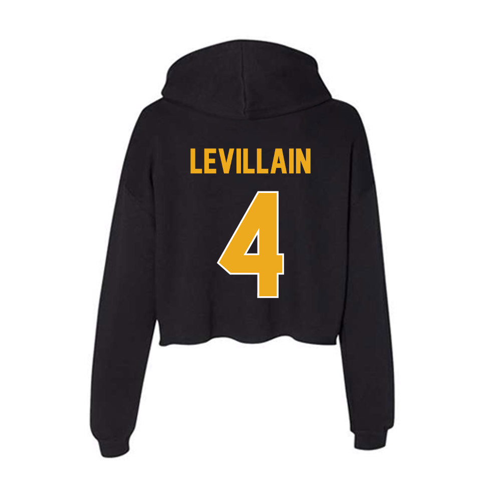 LBSU - NCAA Men's Basketball : Leopold Levillain - Women's Crop Fleece Hoodie-1