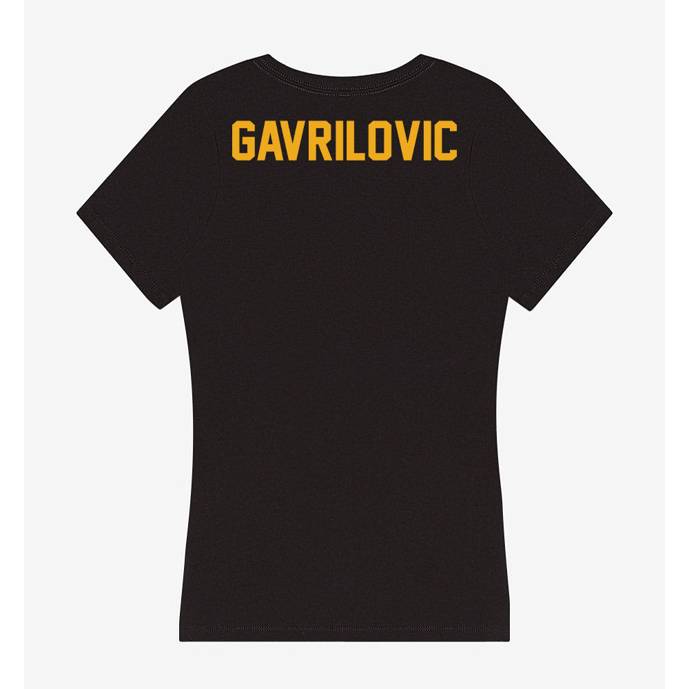 LBSU - NCAA Women's Track & Field : Abigail Gavrilovic - Women's V-Neck T-Shirt-1