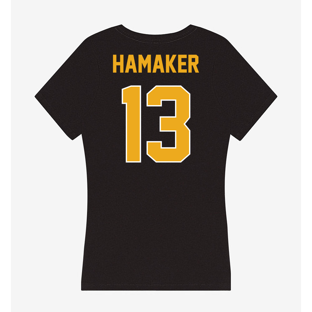LBSU - NCAA Women's Volleyball : Sidney Hamaker - Women's V-Neck T-Shirt-1