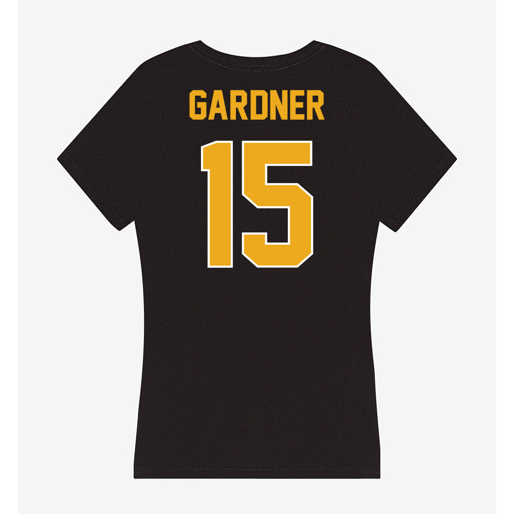 LBSU - NCAA Women's Volleyball : Emma Gardner - Women's V-Neck T-Shirt-1