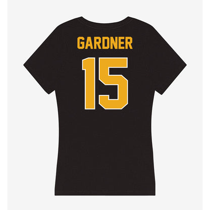 LBSU - NCAA Women's Volleyball : Emma Gardner - Women's V-Neck T-Shirt-1
