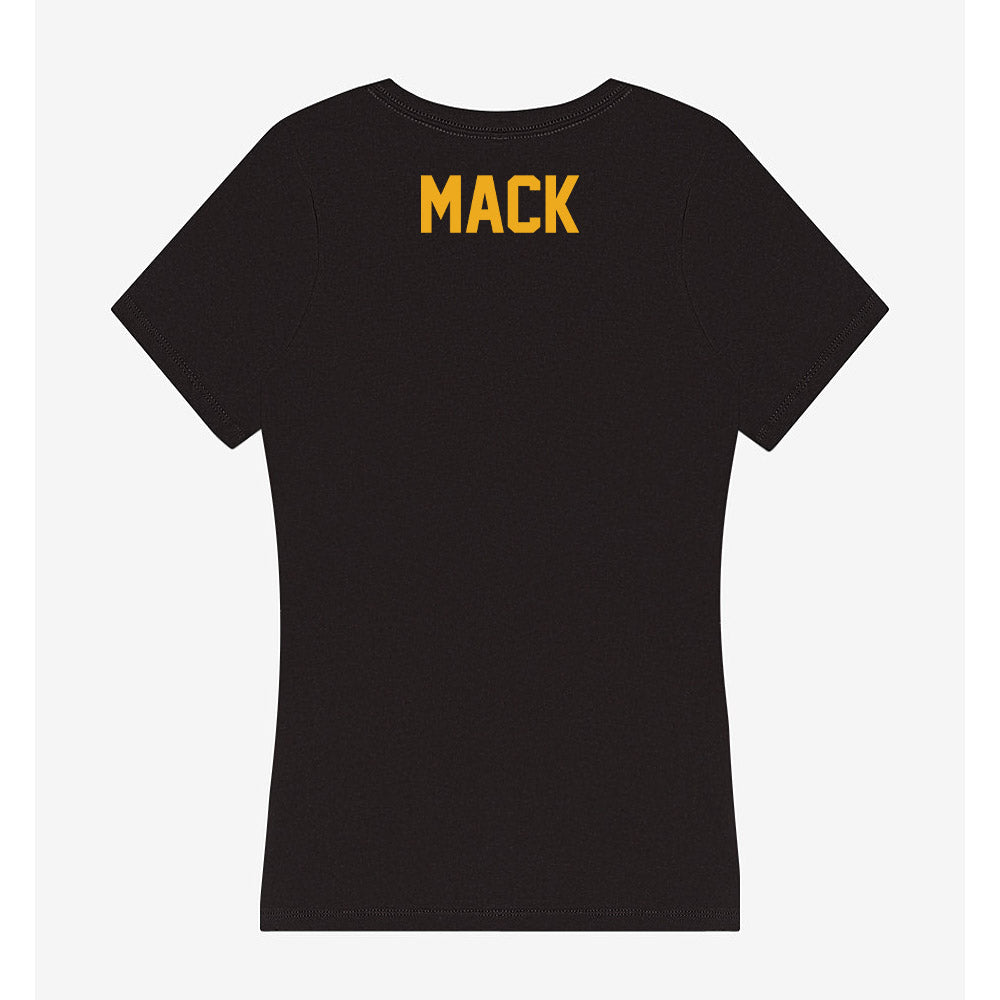 LBSU - NCAA Women's Track & Field : Zamaria Mack - Women's V-Neck T-Shirt-1