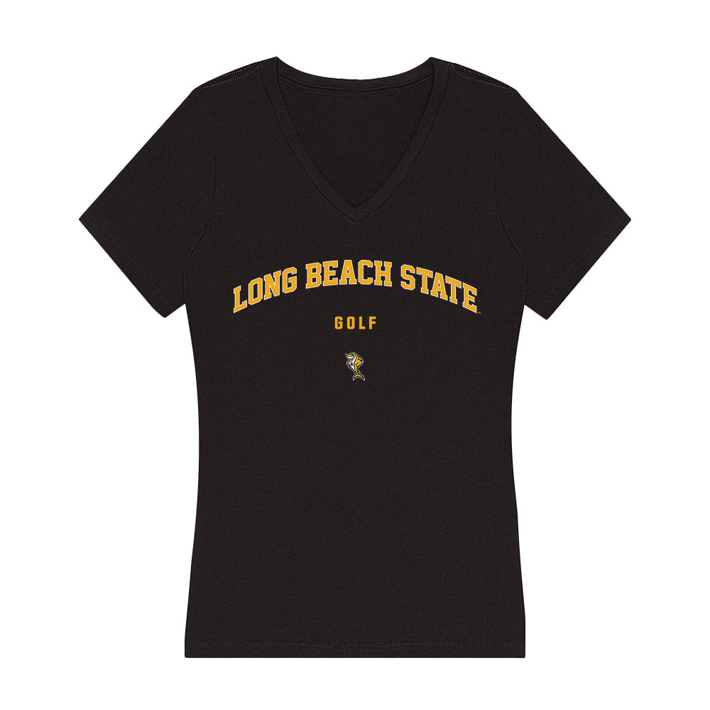 LBSU - NCAA Women's Golf : Chloe Park - Women's V-Neck T-Shirt-0