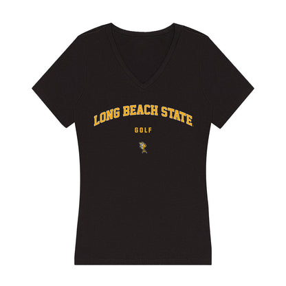 LBSU - NCAA Women's Golf : Chloe Park - Women's V-Neck T-Shirt-0