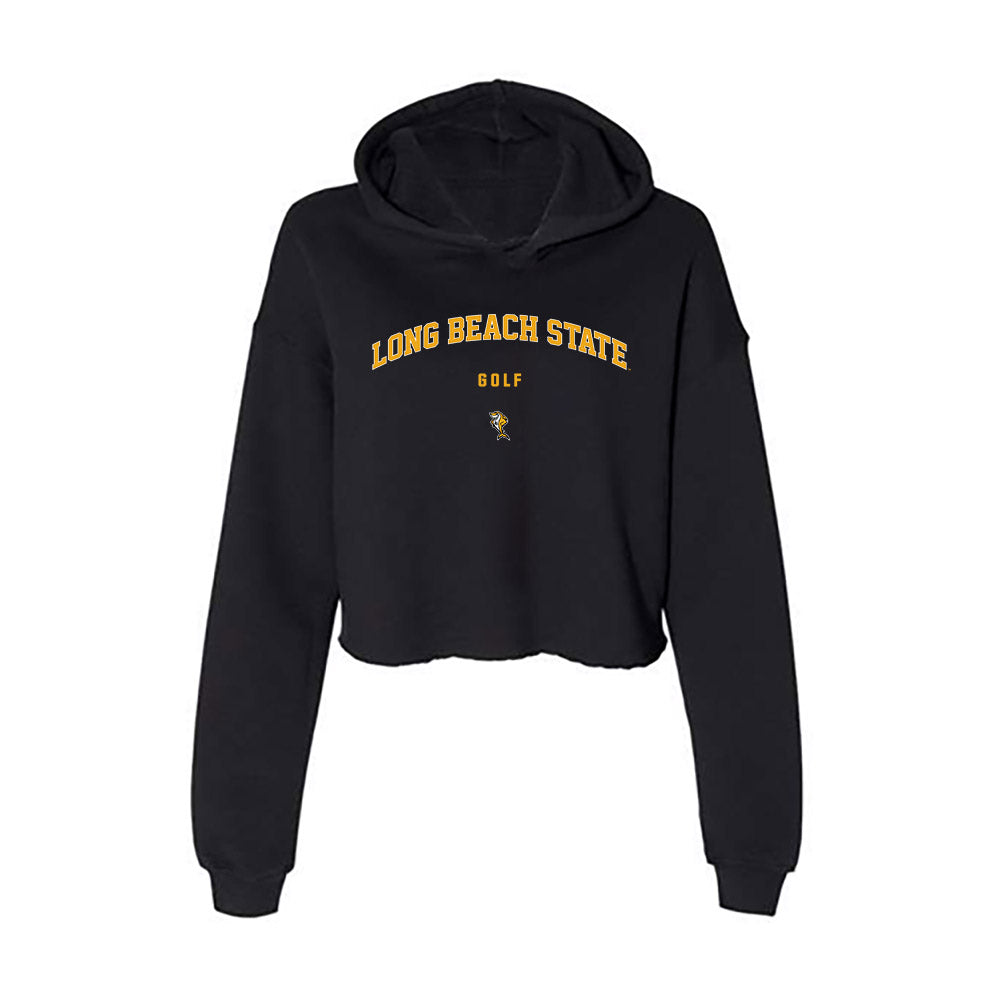 LBSU - NCAA Women's Golf : Chloe Park - Women's Crop Fleece Hoodie-0