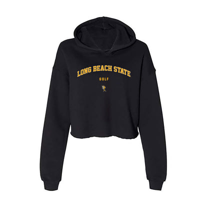 LBSU - NCAA Women's Golf : Chloe Park - Women's Crop Fleece Hoodie-0