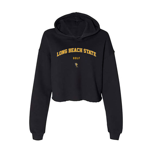 LBSU - NCAA Women's Golf : Chloe Park - Women's Crop Fleece Hoodie-0