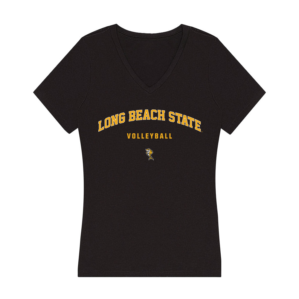 LBSU - NCAA Women's Volleyball : Sidney Hamaker - Women's V-Neck T-Shirt-0