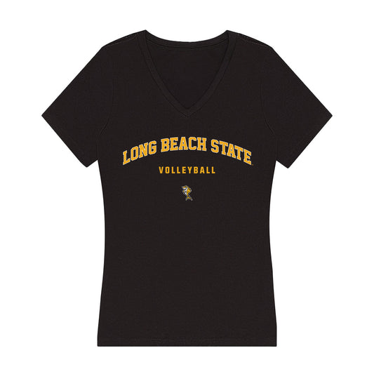 LBSU - NCAA Women's Volleyball : Reagan Hope - Women's V-Neck T-Shirt-0