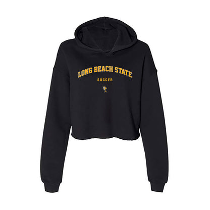 LBSU - NCAA Women's Soccer : Cassidy Drago - Women's Crop Fleece Hoodie-0