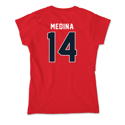 Dallas Baptist - NCAA Women's Soccer : Isabella Medina - Soft Style Women’s T-Shirt-1