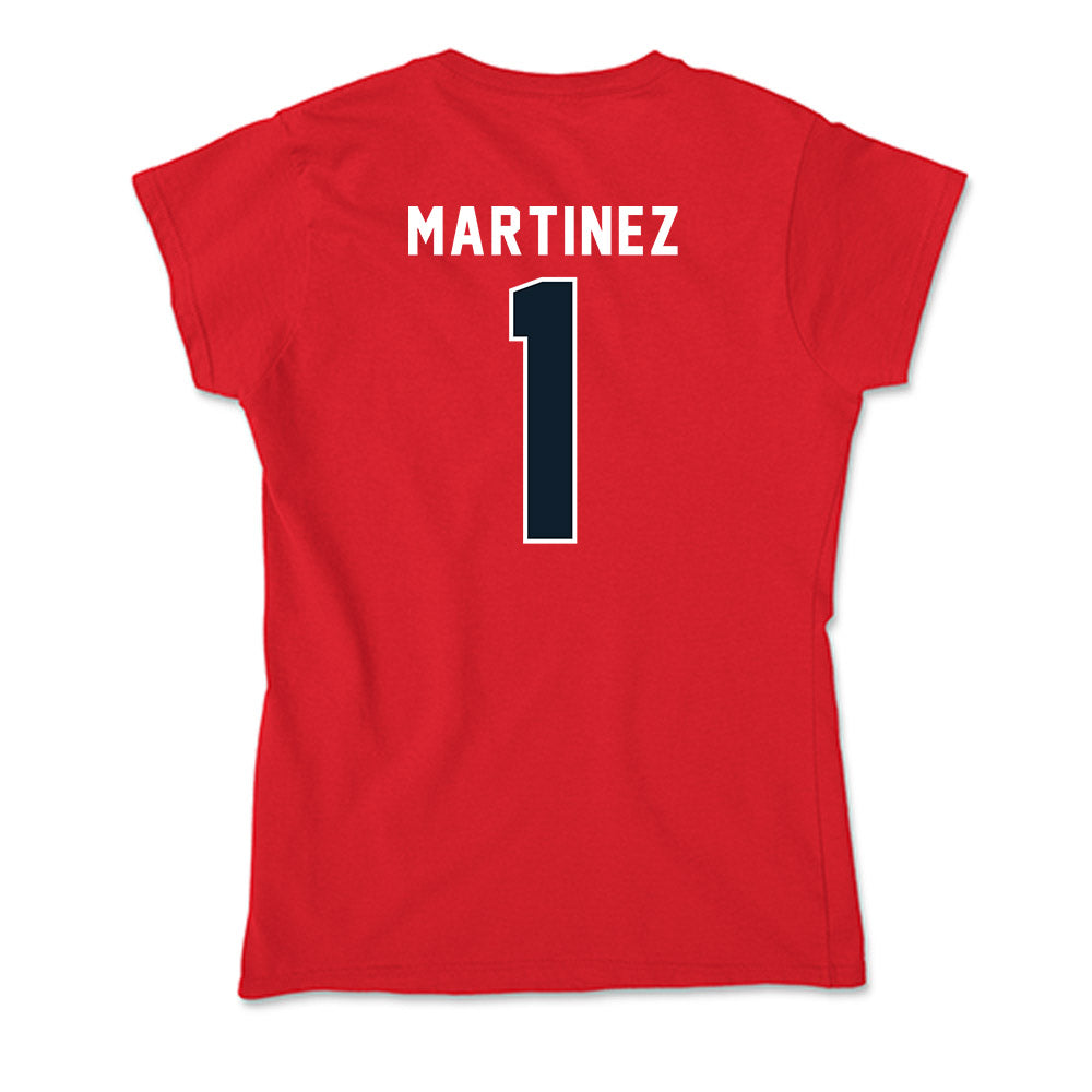 Dallas Baptist - NCAA Baseball : Blake Martinez - Soft Style Women’s T-Shirt-1