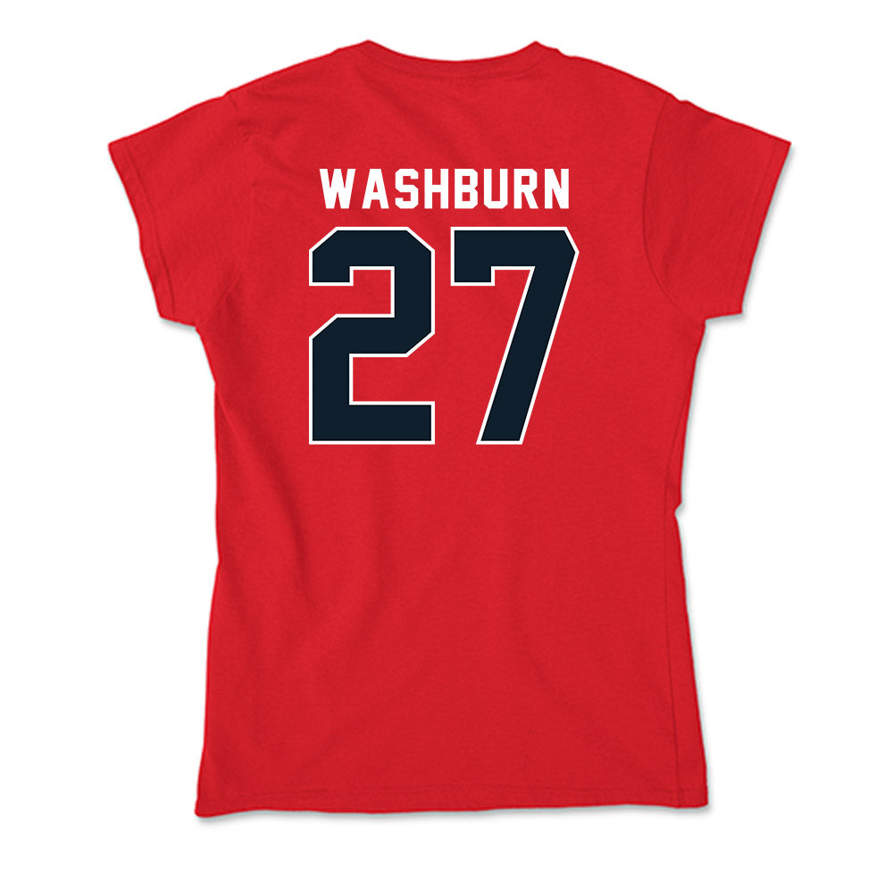 Dallas Baptist - NCAA Women's Soccer : Ashley Washburn - Soft Style Women’s T-Shirt-1