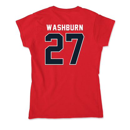 Dallas Baptist - NCAA Women's Soccer : Ashley Washburn - Soft Style Women’s T-Shirt-1