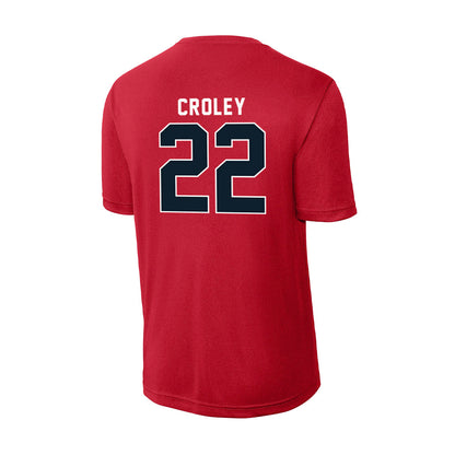 Dallas Baptist - NCAA Women's Soccer : Emma Croley - Activewear T-Shirt-1