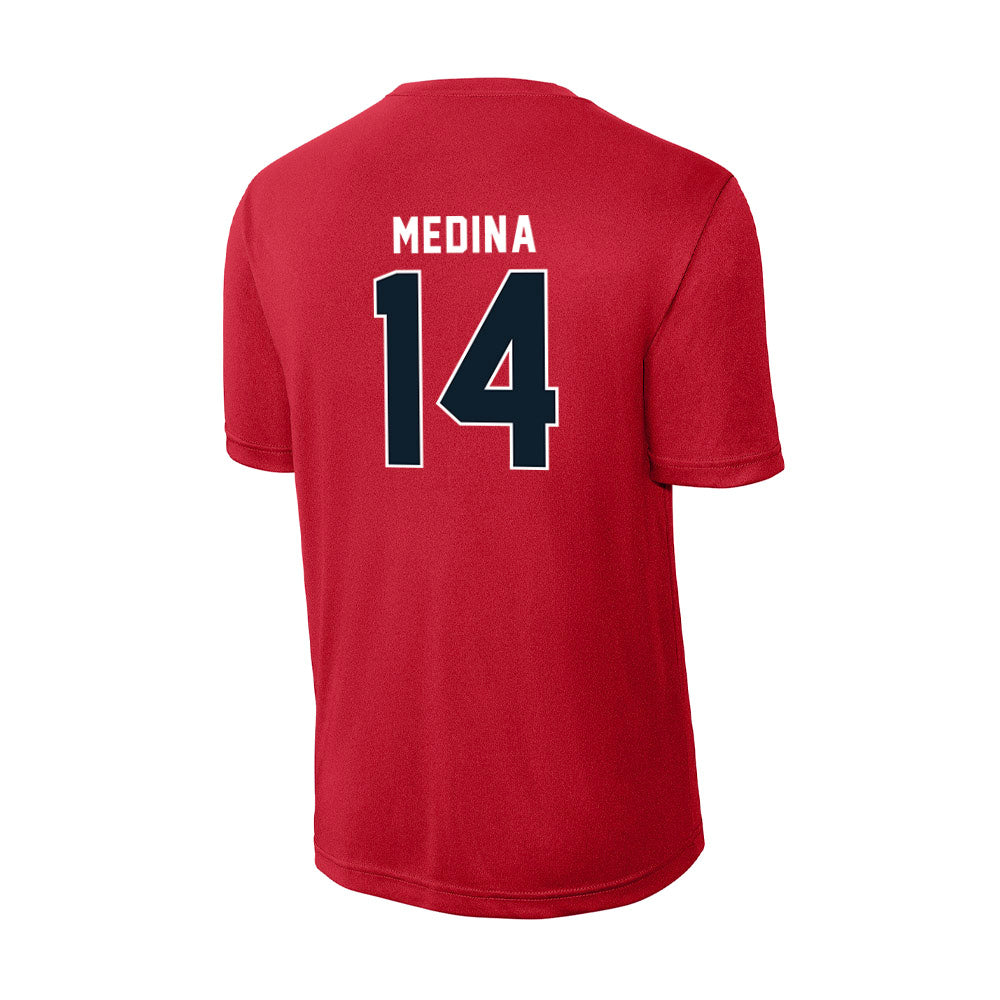 Dallas Baptist - NCAA Women's Soccer : Isabella Medina - Activewear T-Shirt-1