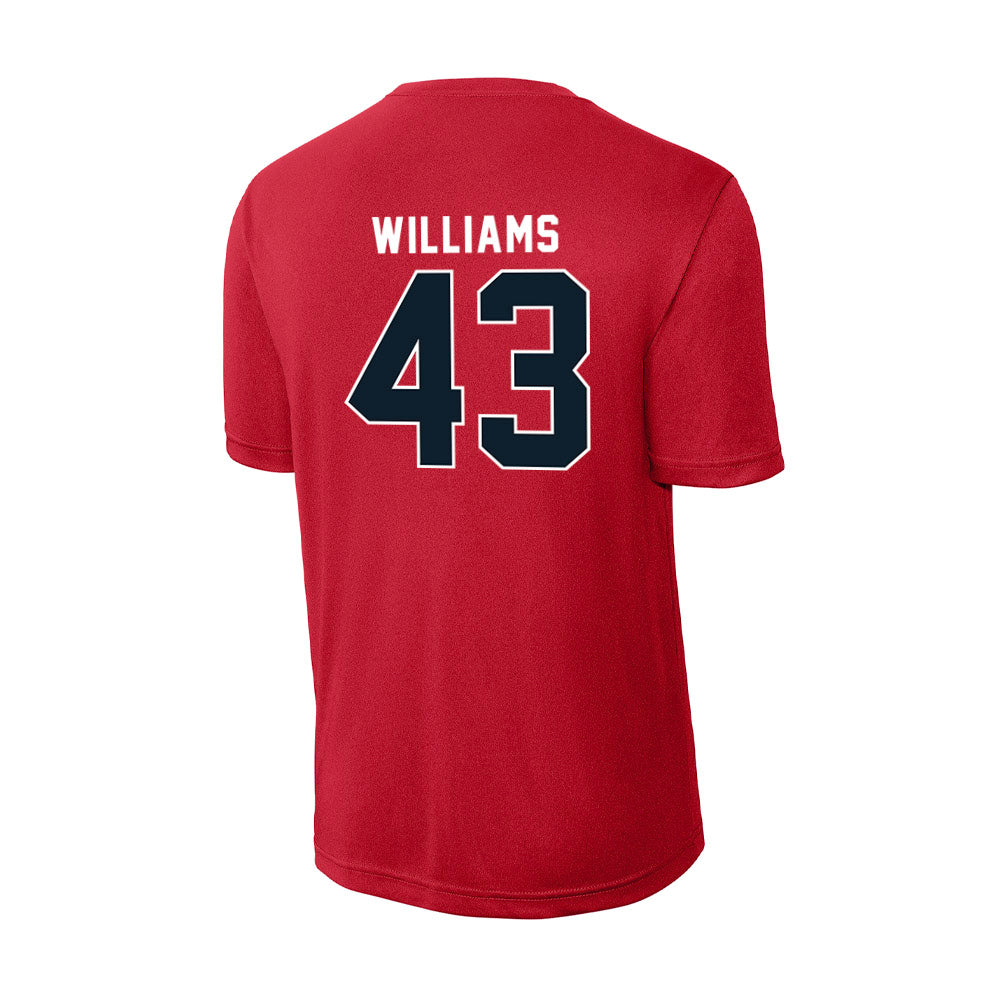 Dallas Baptist - NCAA Baseball : Miles Williams - Activewear T-Shirt-1
